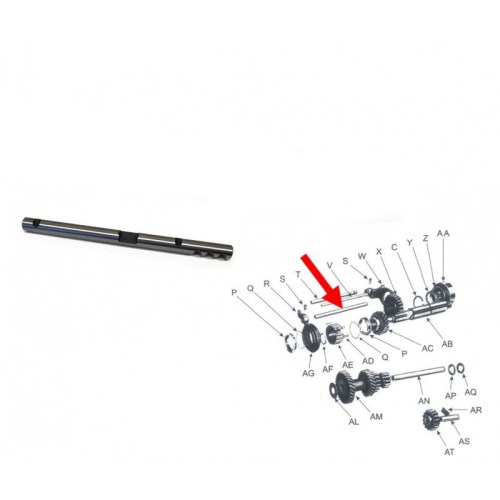 2nd-3rd-fork-shaft-t84