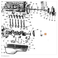 Klauw Aanslingeren Krukas Motor T214 - TM