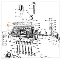 Koppakking motor NOS - TM