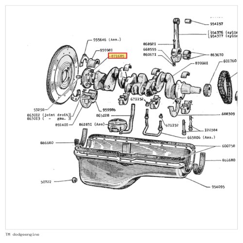 BOUT MOTOR VLIEGWIEL - TM
