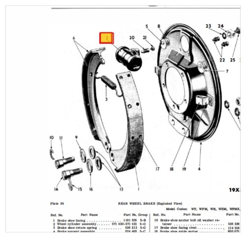 WIELCILINDER LINKS - TM