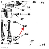 BUS ZUIGERPEN MOTOR T214 - TM