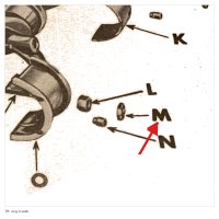 BORGMOER DRIJFSTANGKOP BOUT 3/8 - TM