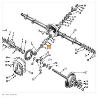 LAGER AANDRIJFPINION KEGEL&ROLLER 31593-31520 - TM