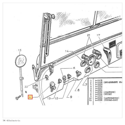 SCHAKELAAR LICHTEN PUSH-PULL TYPE ORIG - TM