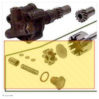 KIT OLIEPOMP REPARATIE (KETTING) - TM