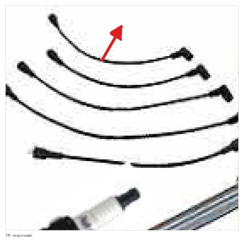 BOUGIEKABELS 6/12 VOLT (SET VAN 5) - TM