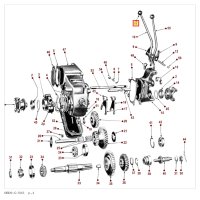 KIT knop versnellingshendel (3x) - TM