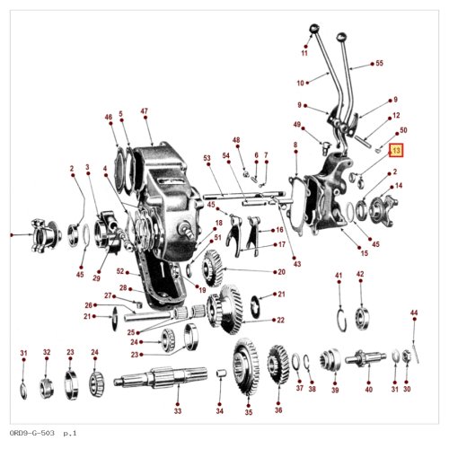 KIT KEERRING SCHAKELRAIL (2X) - TM