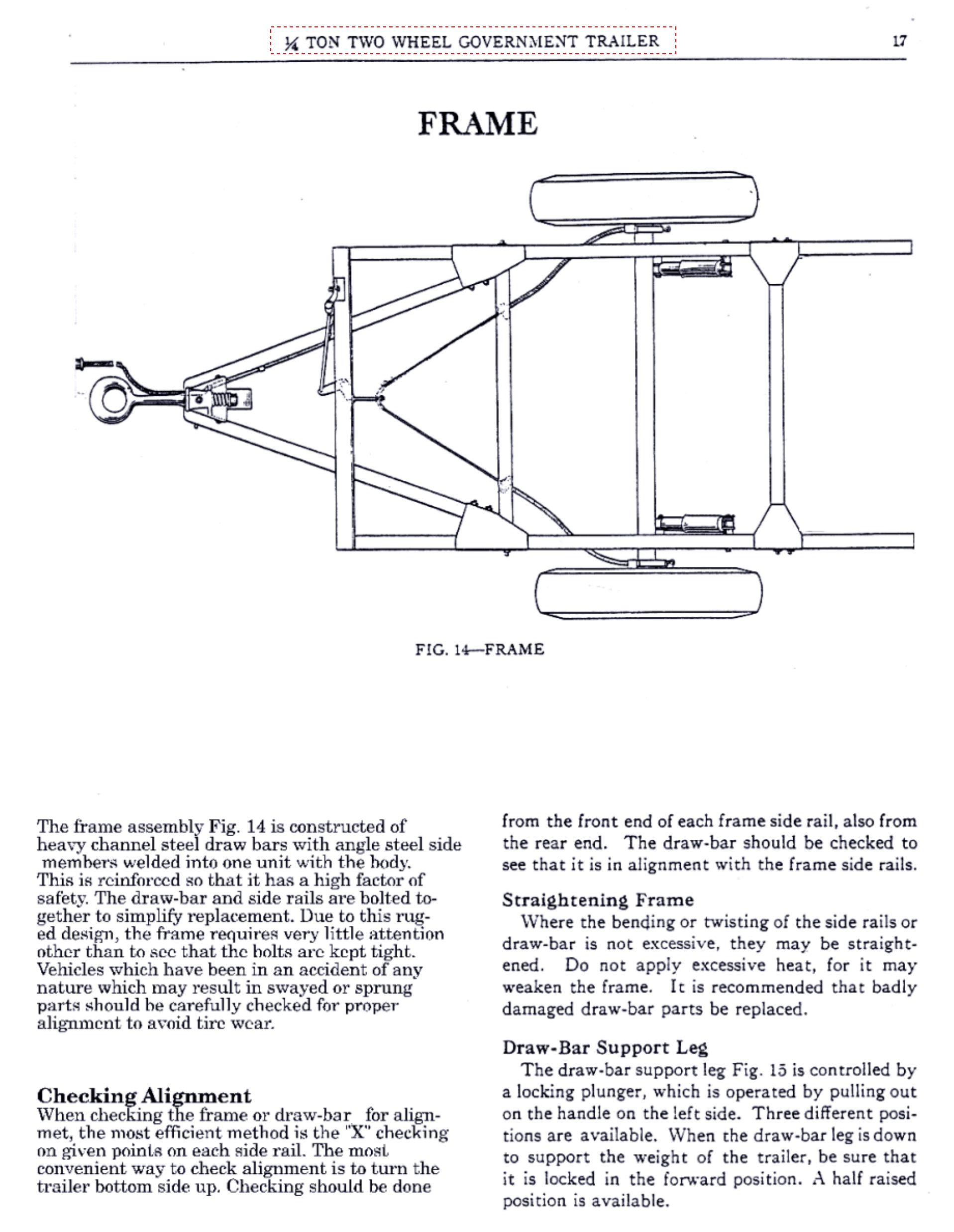 Chassis & dissel (Fig. 14-15)