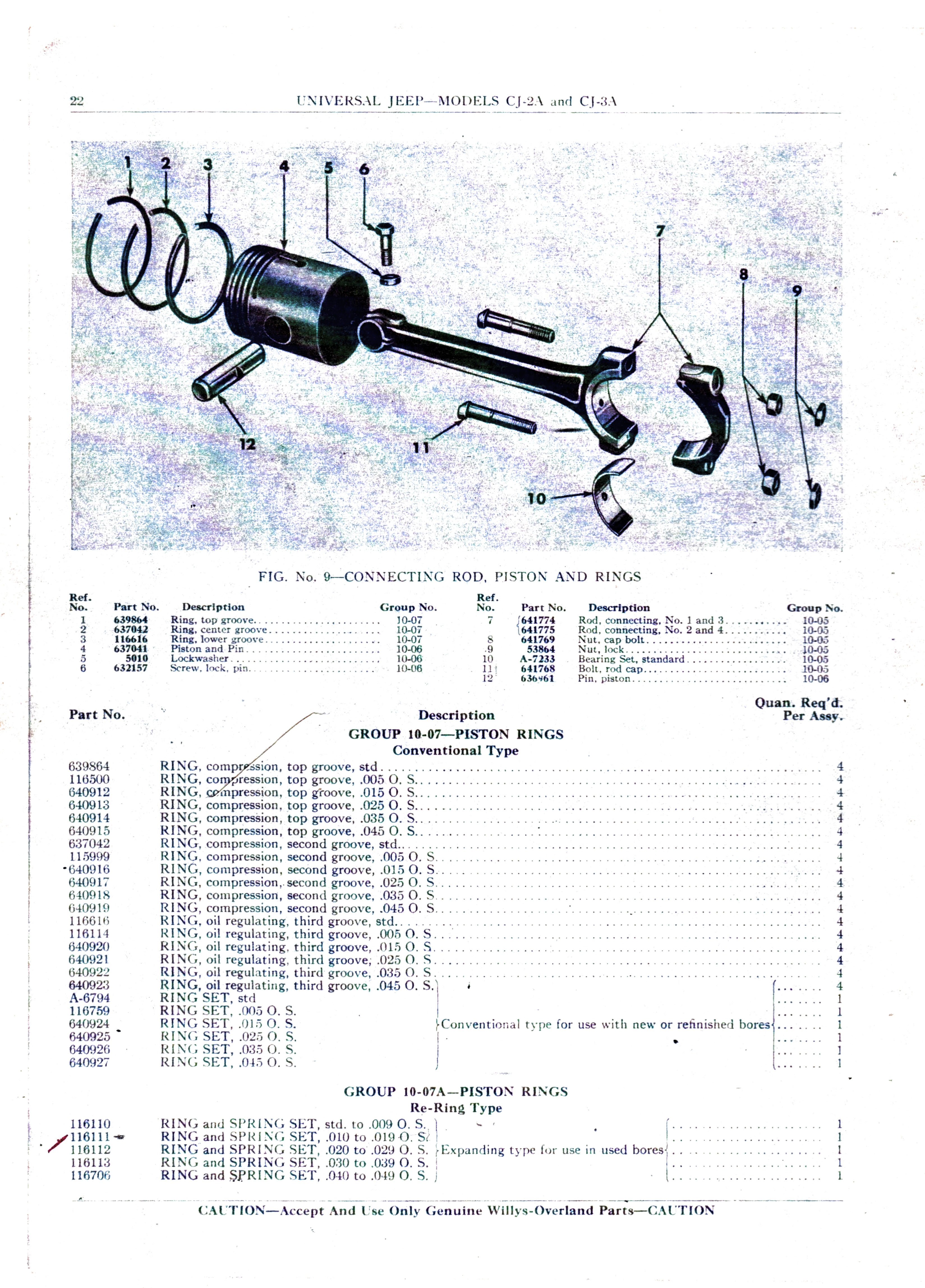 Group 10-07 — Piston Rings